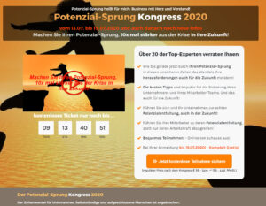Potenzial-Sprung Kongress 2020